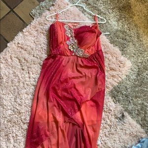 Pink homecoming dress